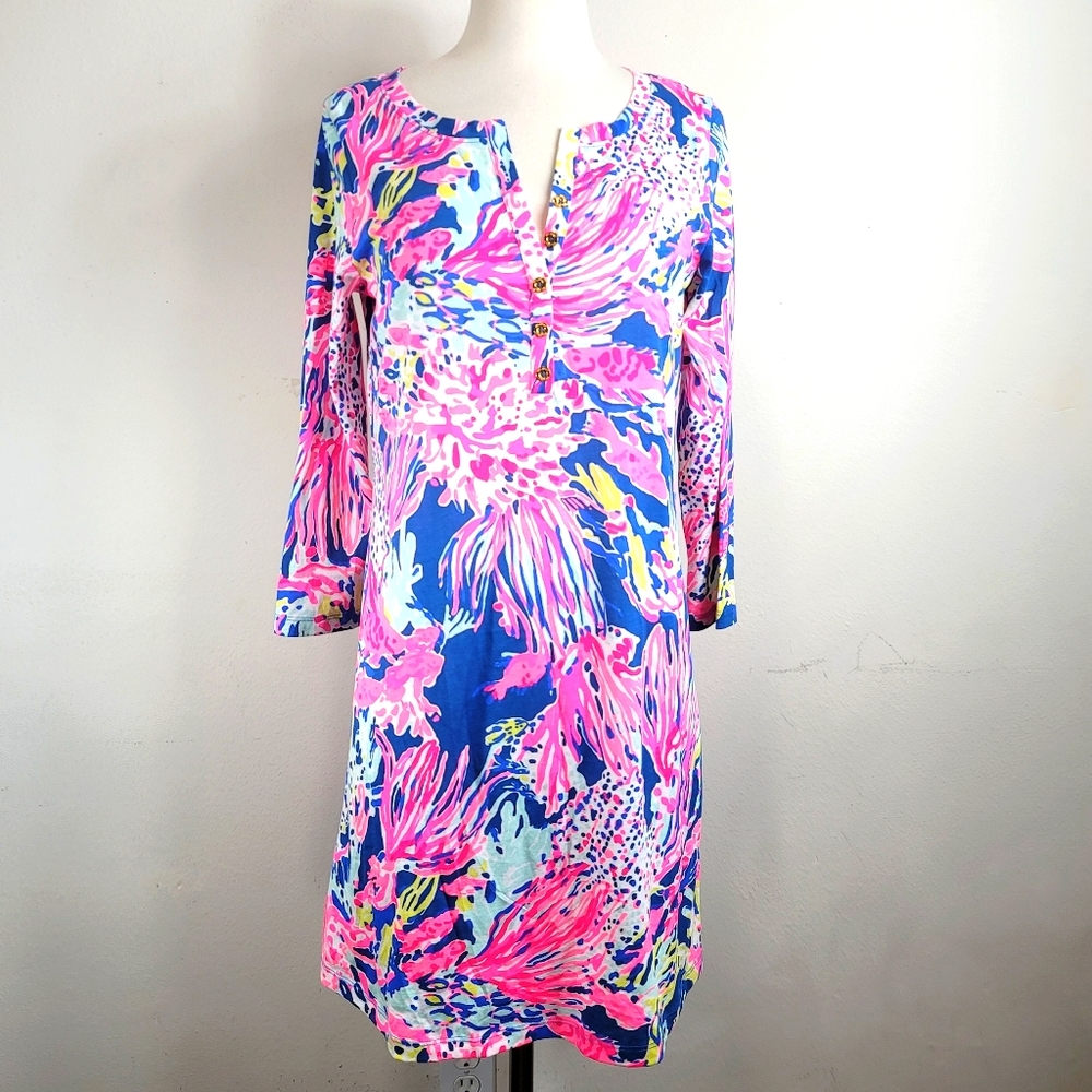 Lilly Pulitzer Banyan Dress Sunken Treasure Sz S
